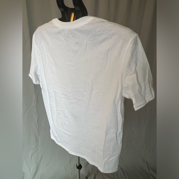 NWOT-White Tee with custom designed by Top Trend Ts one of a kind-old navy tee - Picture 3 of 5